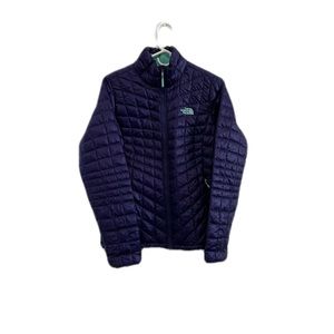 North Face Women’s Thermoball Purple Nano Puffer Jacket